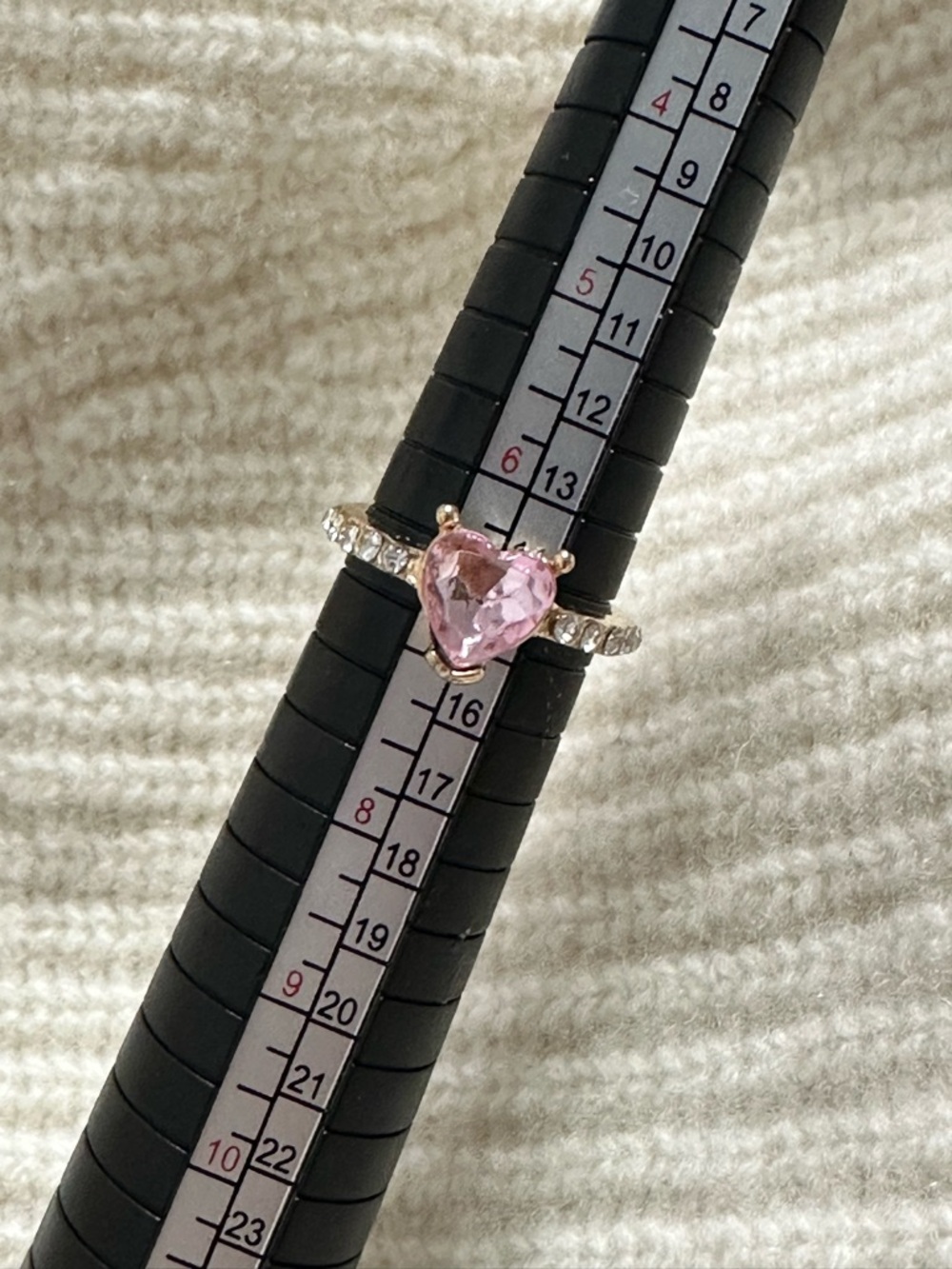 Boutique Pink Princess  ring